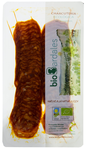 Chorizo En Lonchas Ecológico Biobardales Sin Gluten Sin Lactosa 100 G
