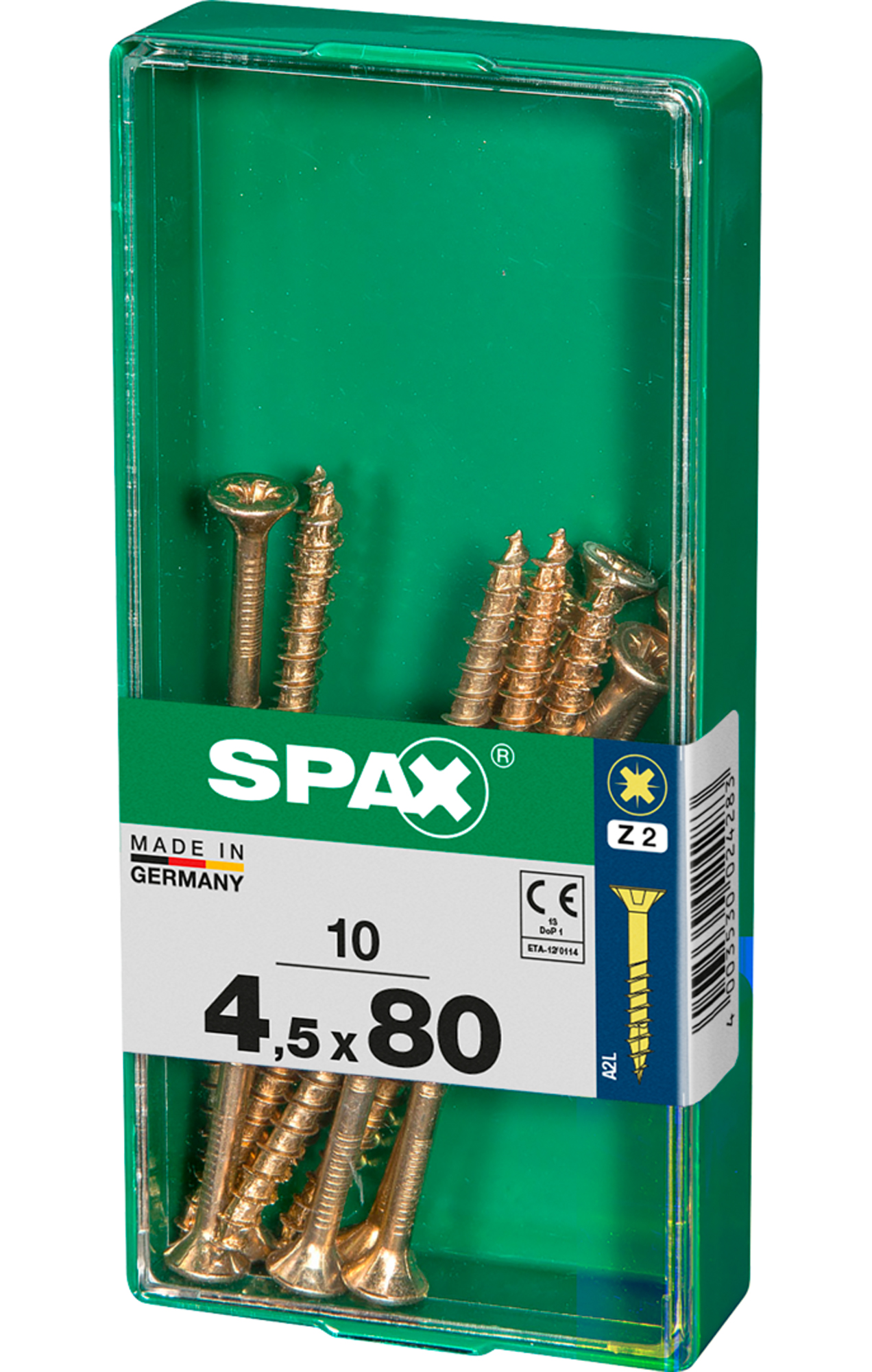 Spax tornillo c/p bicro. pz-