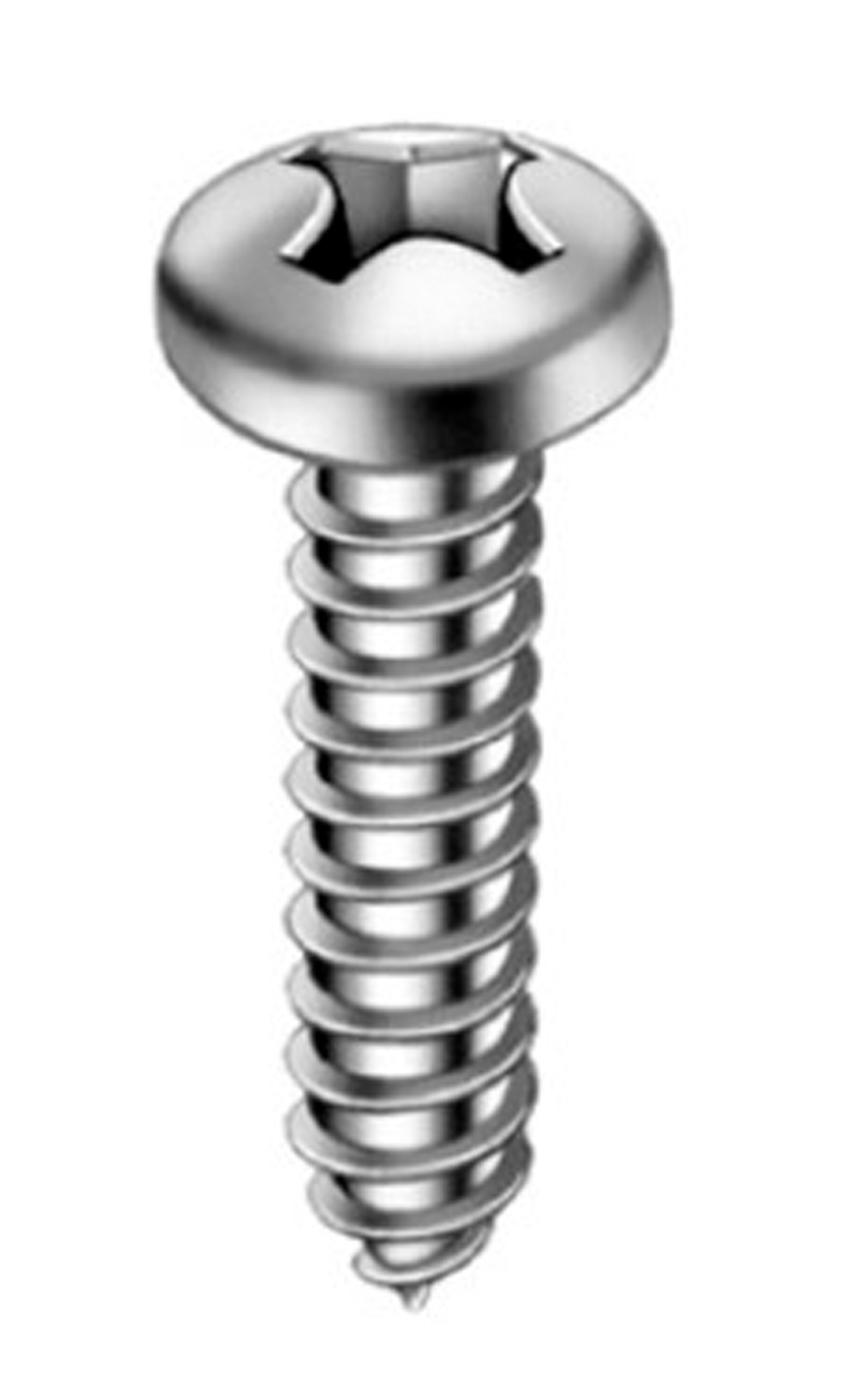 Tornillo autorroscante din 7981 zinc. c/alomada ph