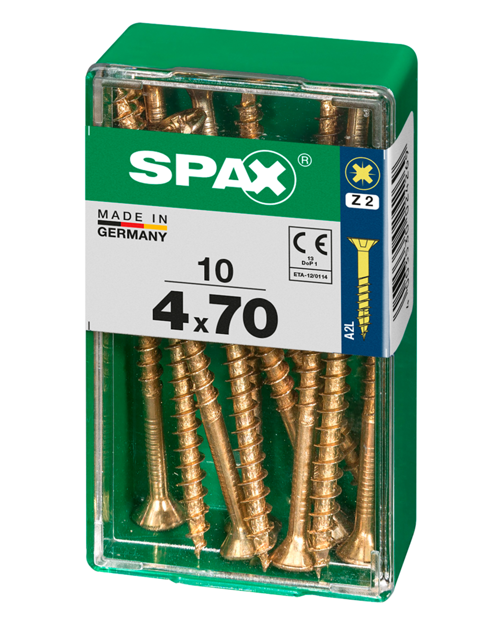 Spax tornillo c/p bicro. pz-