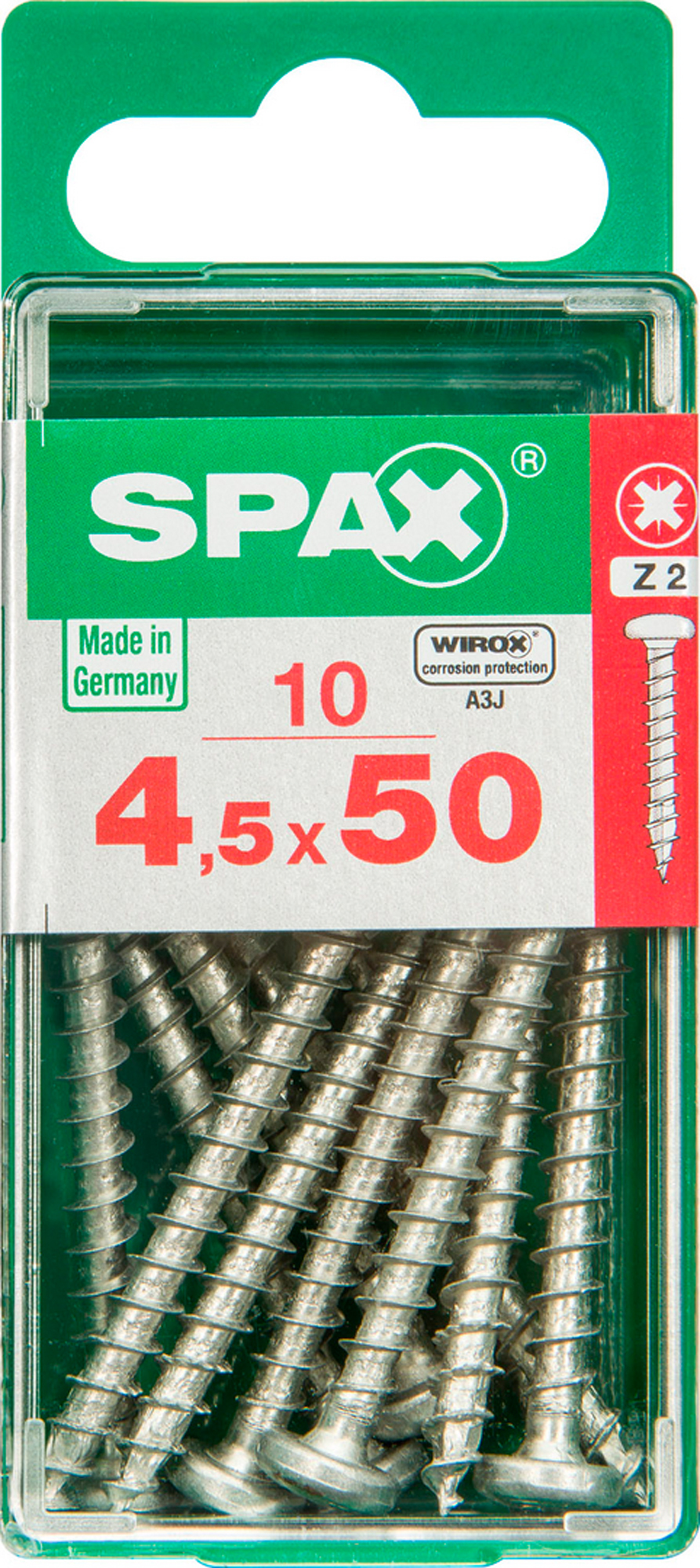 Spax tornillo c/r zinc. t-