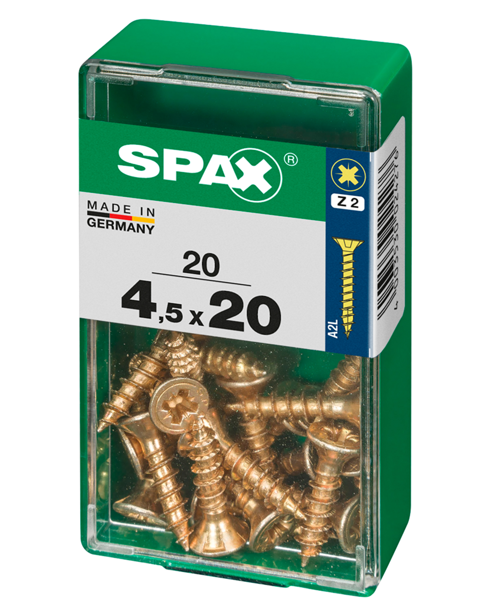 Spax tornillo c/p bicro. pz-