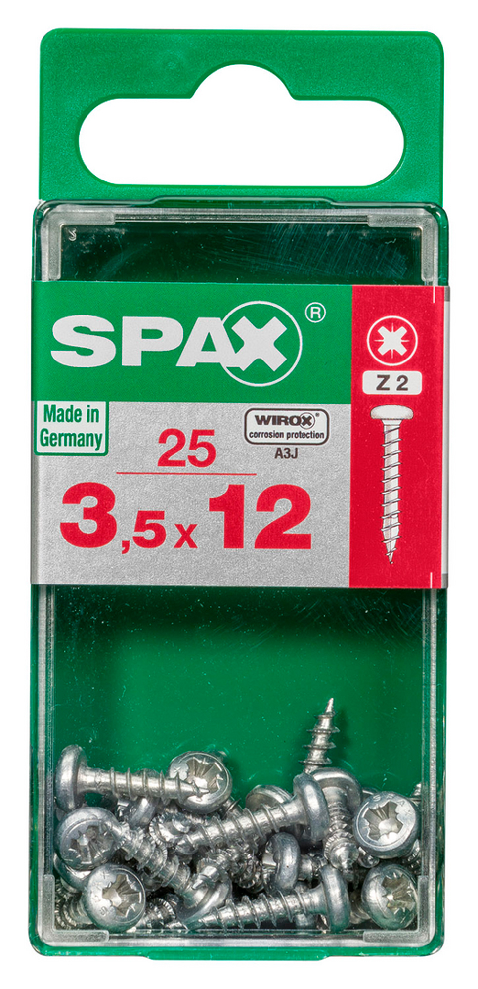 Spax tornillo c/r zinc. t-