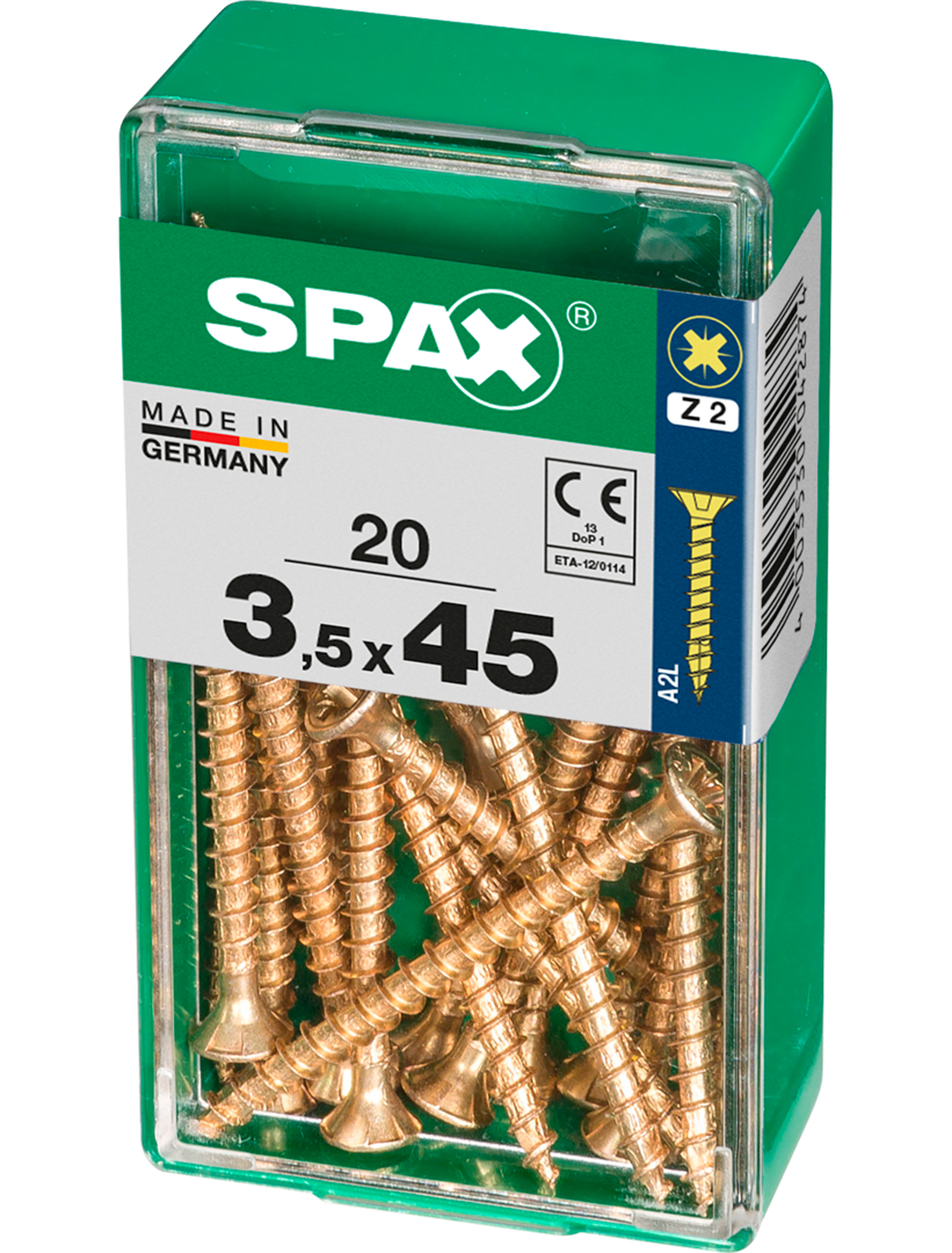 Spax tornillo c/p bicro. pz-