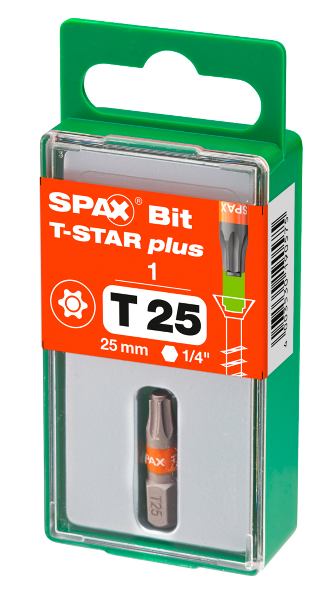 Spax punta atornillar t/star plus t-