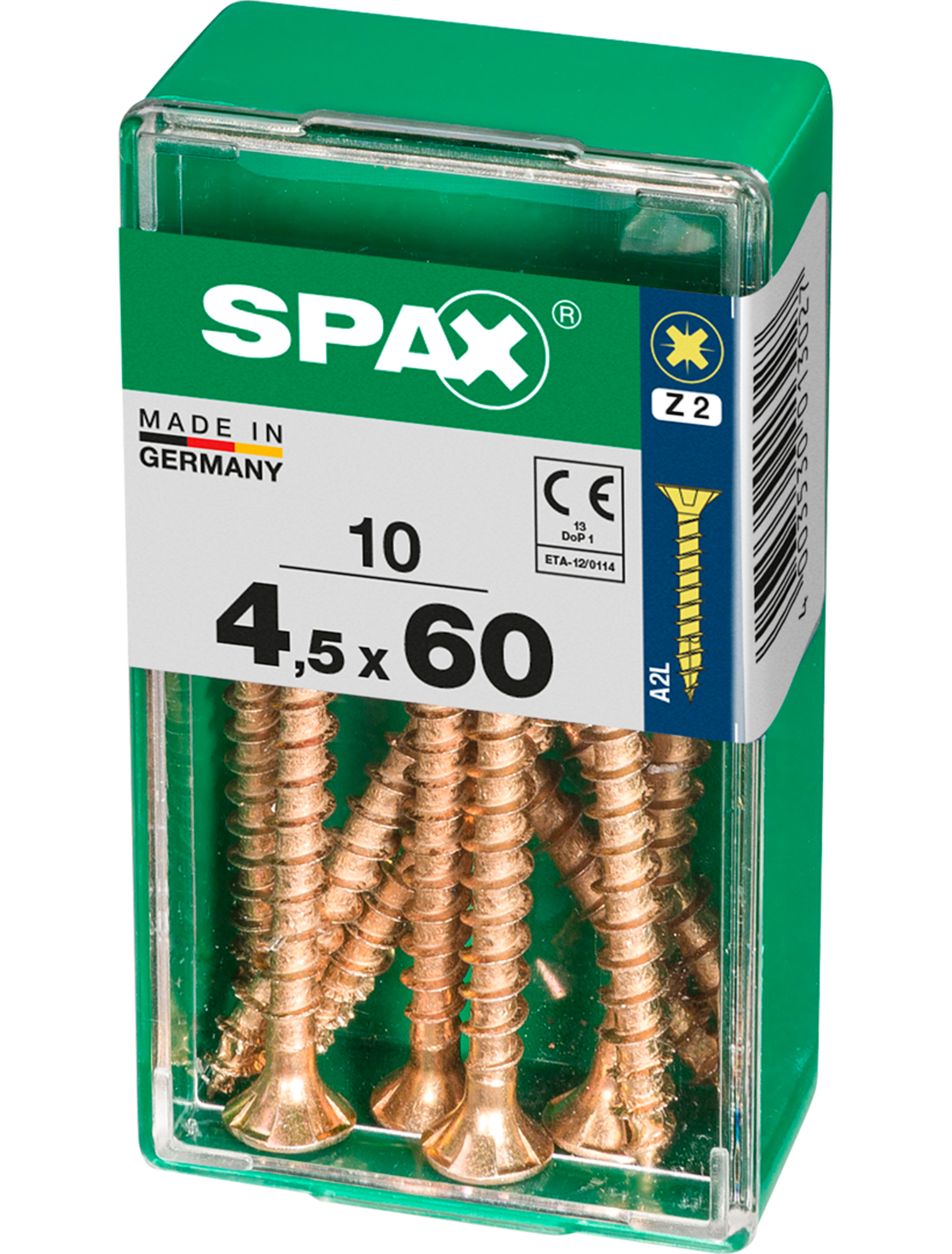 Spax tornillo c/p bicro. pz-