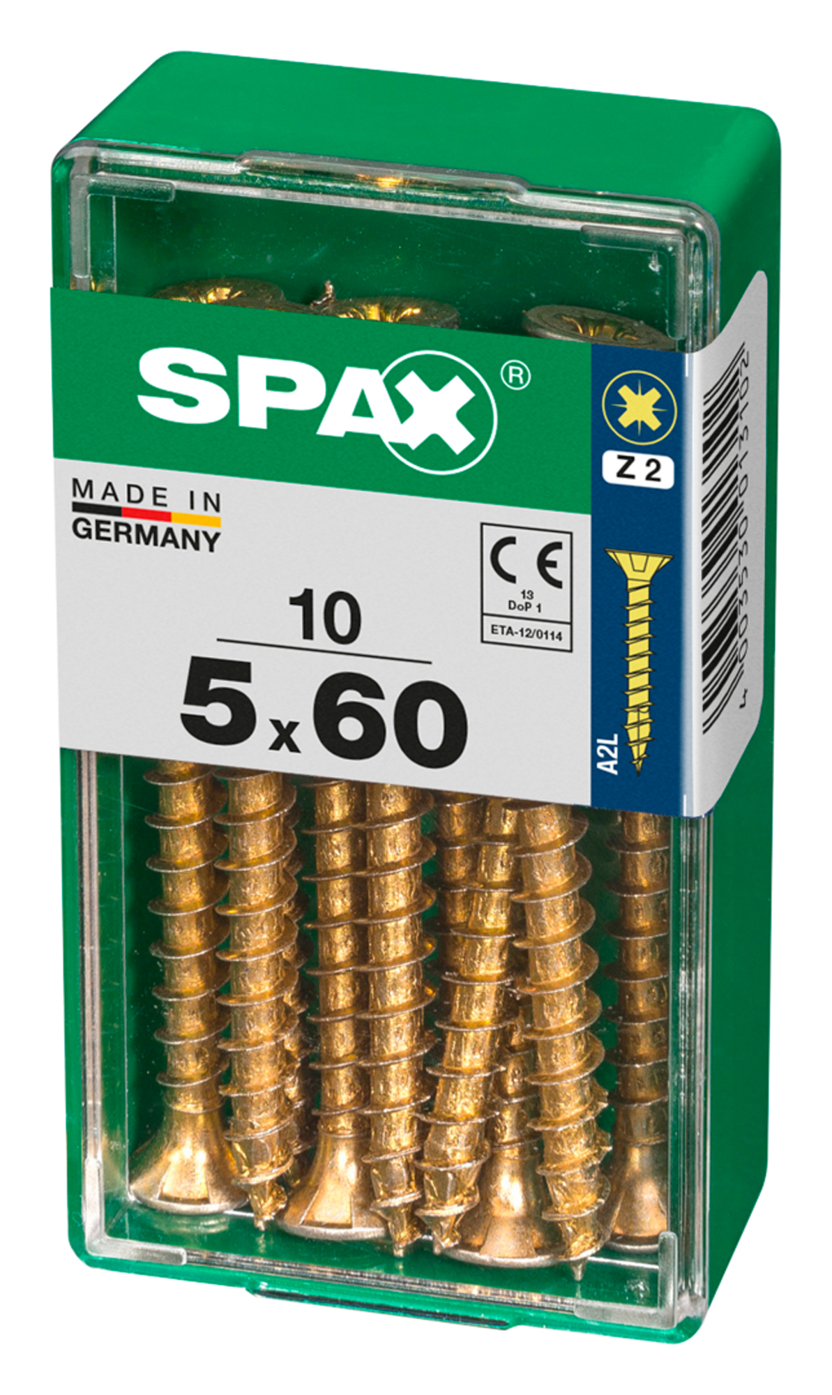 Spax tornillo c/p bicro. pz-