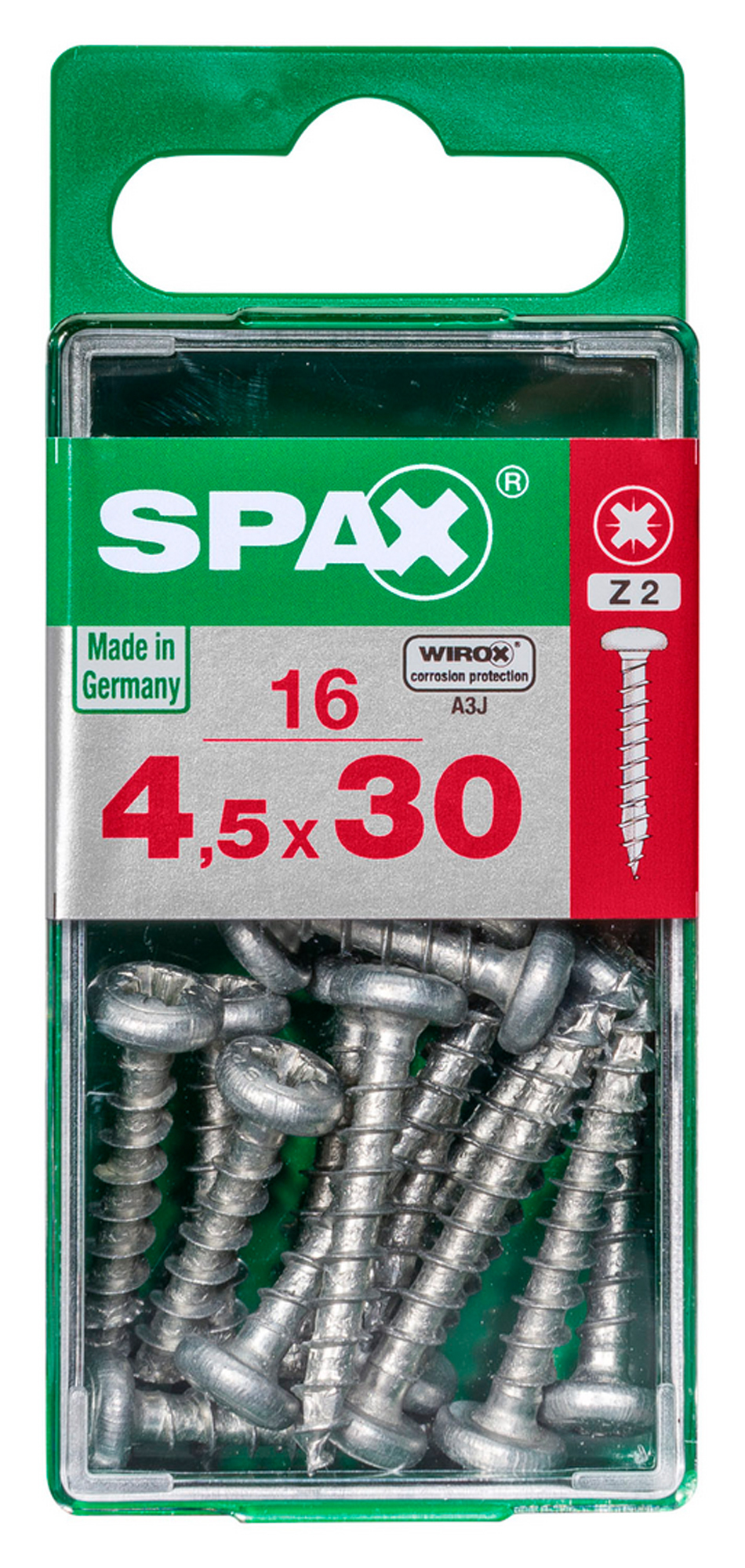 Spax tornillo c/r zinc. t-