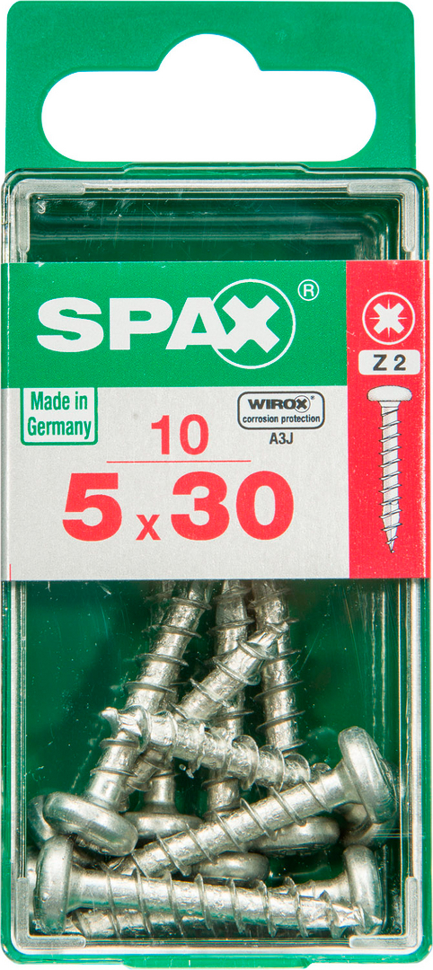 Spax tornillo c/r zinc. t-