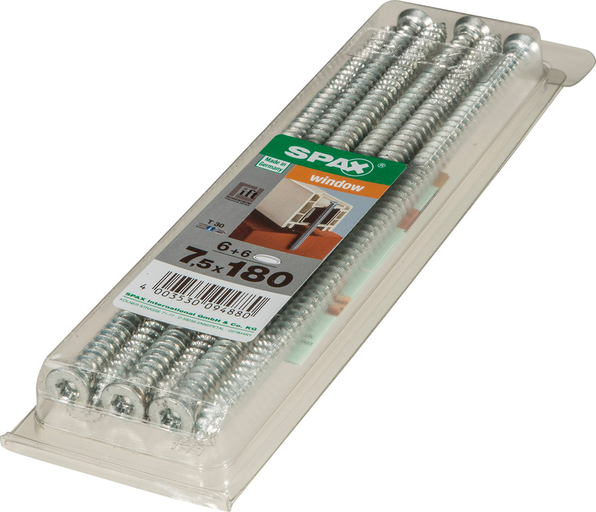 Spax tornillo ra+tapon c/p zinc. t-