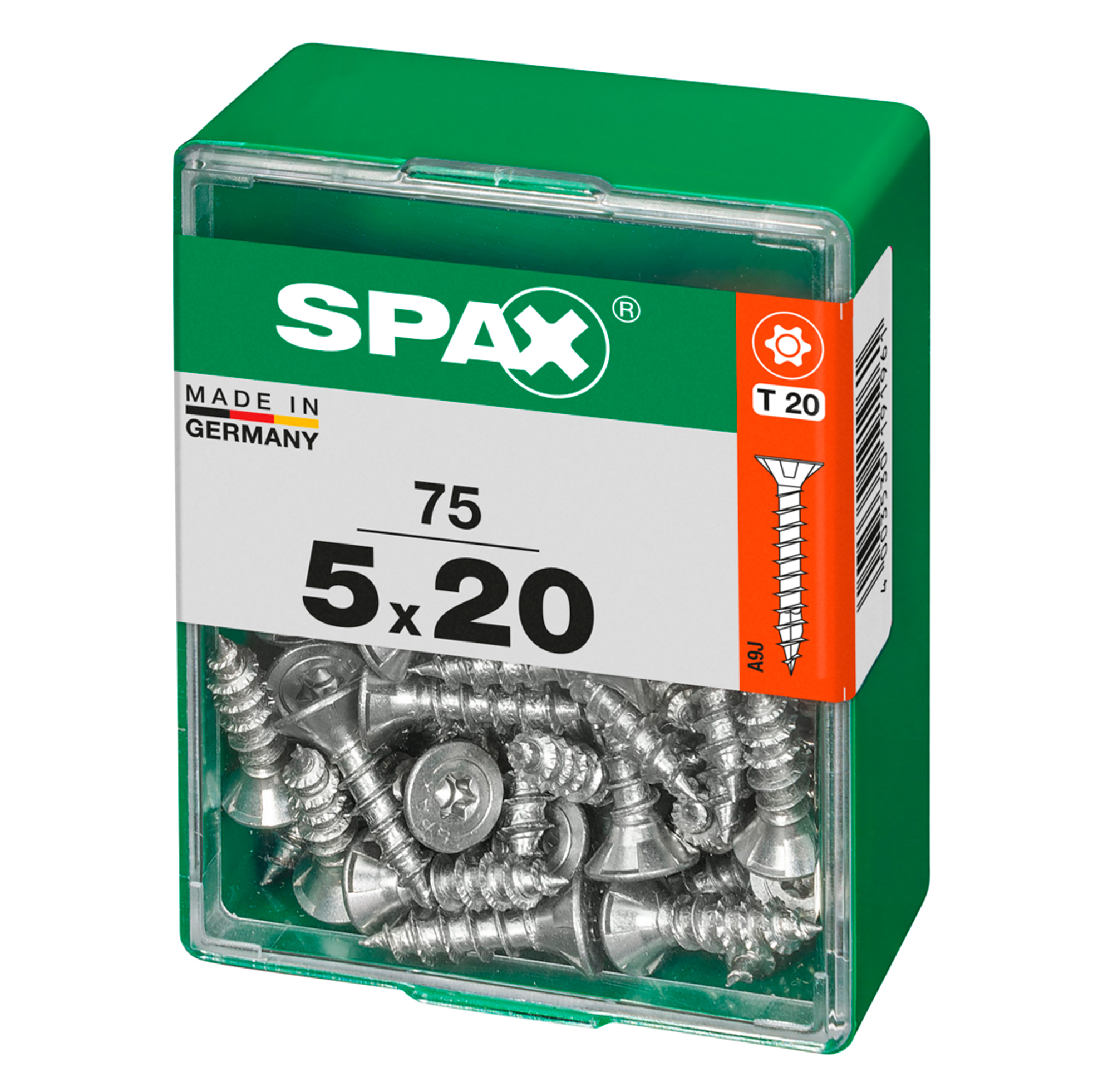 Spax tornillo c/p zinc. t-