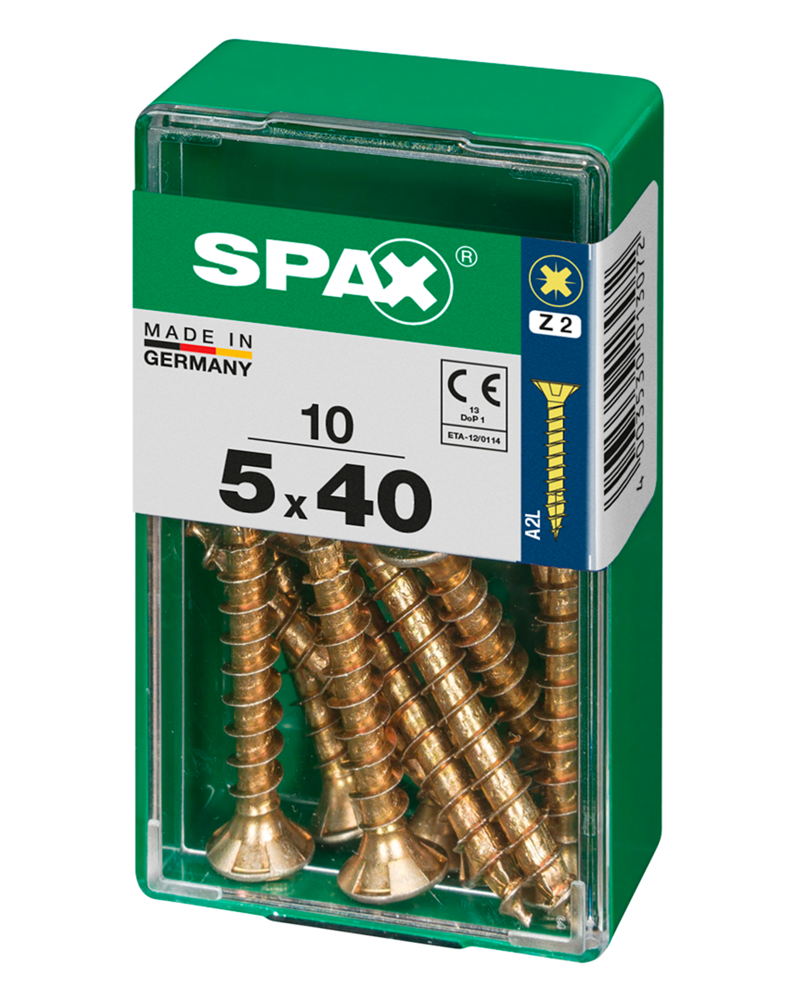 Spax tornillo c/p bicro. pz-
