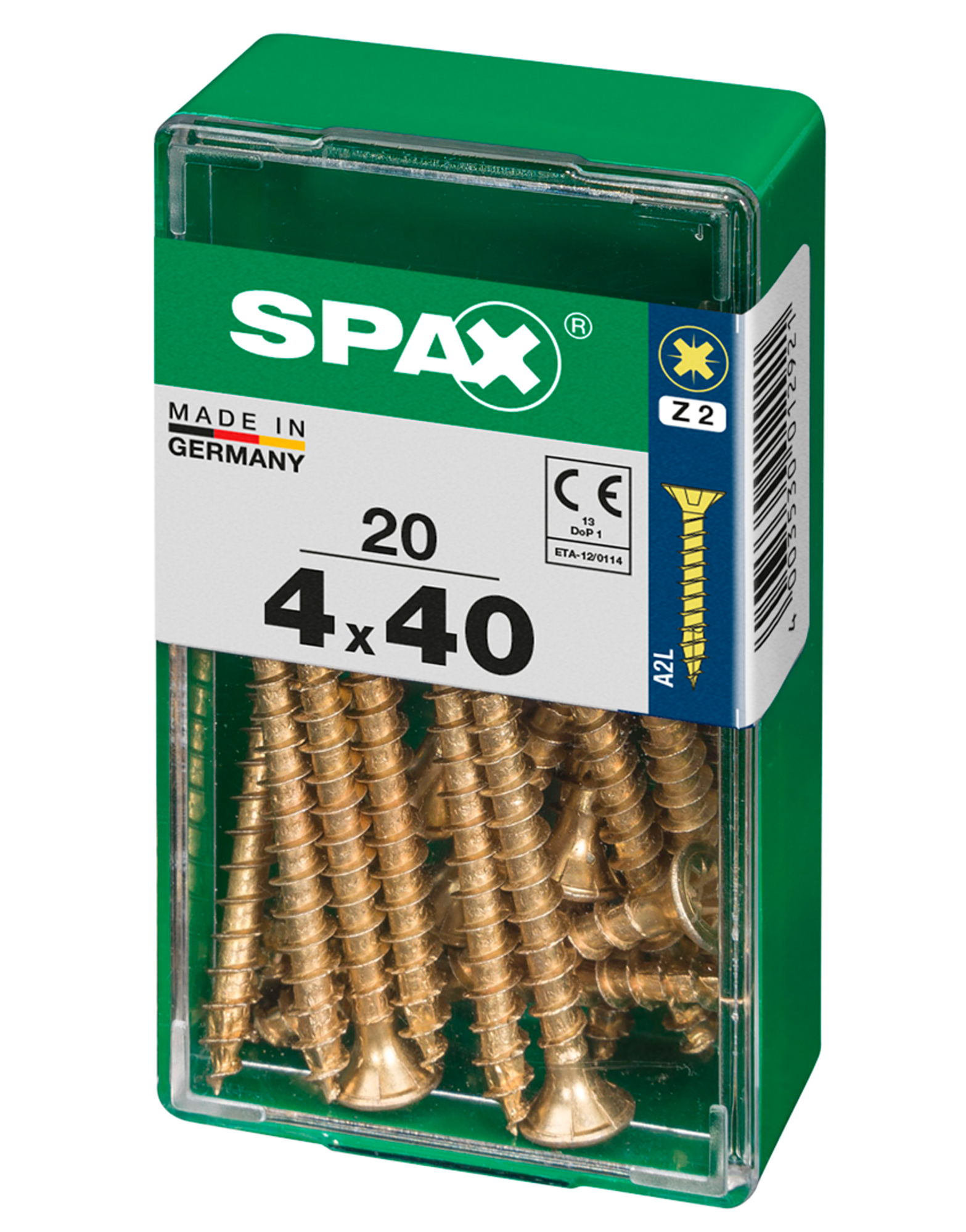 Spax tornillo c/p bicro. pz-